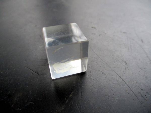 Edelstein, Würfel, Bergkristall, klar, weiß, Deko, Meditation